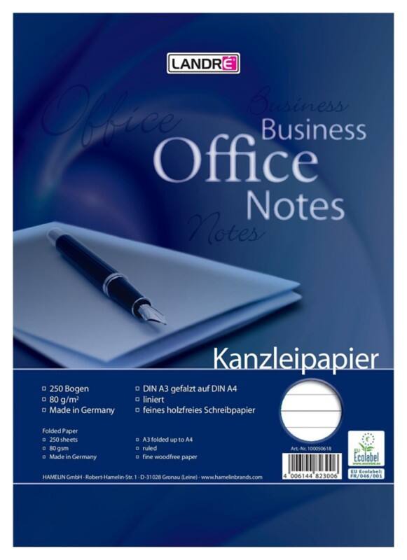 LANDRÉ Office A3 Papier Weiß 80 g/m² 250 Blatt