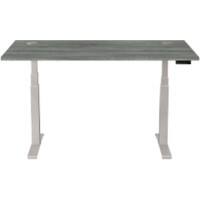 Cambino Höhenverstellbarer Schreibtisch 9771701 Newport Eiche 1.800 x 800 x 645 x 645 - 1.305 mm