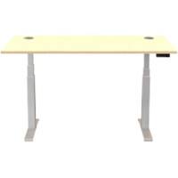 Cambino Höhenverstellbarer Schreibtisch 9770801 Ahorn 1.800 x 800 x 645 x 645 - 1.305 mm