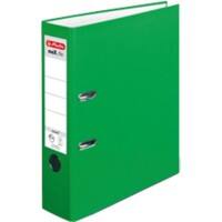 herlitz maX.file protect Ordner A4 80 mm Hellgrün 2 Ringe 11053667 Pappkarton, PP (Polypropylen) Texturiert Hochformat