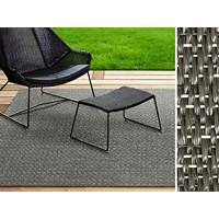 Outdoor-Teppich Casa Pura Mantua Dunkelgrau Vinyl, PET 1200 x 1800 mm