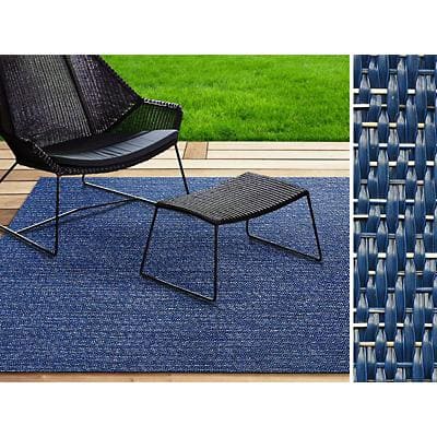 In- & Outdoor-Teppich Casa Pura Pisa Blau Vinyl, PET 1800 x 1000 mm