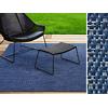 In- & Outdoor-Teppich Casa Pura Pisa Blau Vinyl, PET 900 x 7000 mm