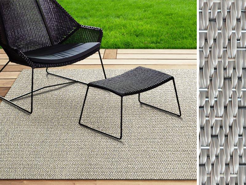 Outdoor-Teppich Casa Pura Turin Beige Vinyl, Polyester 900 x 4000 mm