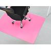 Bürostuhlunterlage Teppich Floordirekt Pro Teppich Rosa Polypropylen 1200 x 1500 mm