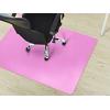 Bodenschutzmatte Floordirekt Pro Hartböden Pink Polypropylen 1200 x 1500 mm