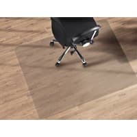 Bürostuhlunterlage Floordirekt Pro Floordirekt Pro Transparent Polycarbonat 1000 x 1200 mm