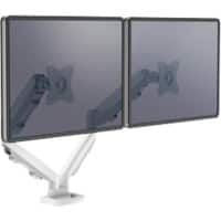 Fellowes Doppelmonitor-Arm Eppa höhenverstellbar 480 x 1000 X 560 mm 39 Zoll Weiß