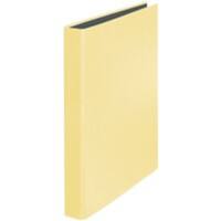 Falken Ringbuch PastellColor A4 Karton 2 Ringe 25 mm Gelb