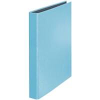 Falken Ringbuch A4 Karton 2 Ringe 25 mm Hellblau