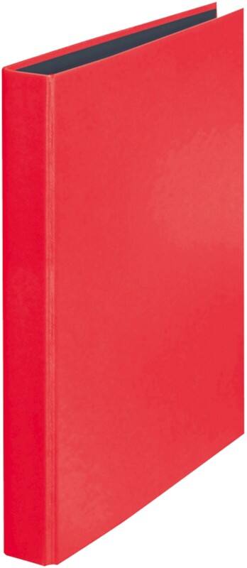 Falken Ringbuch A4 Karton 2 Ringe 25 mm Rot