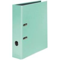 Falken PastellColour Ordner A4 80 mm Grün 2 Ringe Pappkarton Glänzend