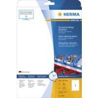 HERMA Wetterfeste Filmetiketten 4584 Weiß Rechteckig DIN A4 210 x 297 mm 10 Blatt à 1 Etikett