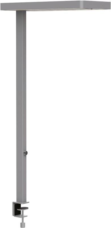 Maul MAULjuvis Klemmbar Schreibtischlampe LED (dimmbar) Silber Steckdose 280 x 610 x 1.200 mm