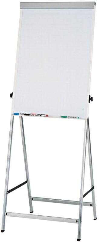 Maul Flipchart Freistehend Metall Silber