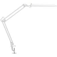 Maul Schreibtischlampe mit Klemme MAULatlantic Weiß 70 x 770 x 380 mm