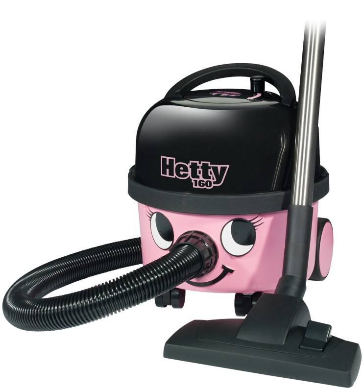 Numatic Hetty HET160 Staubsauger Schnurgebunden Rosa