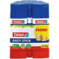 tesa Klebestift Easy Stick 25 g Weiß 57047-00000-00 3 Stück à 25 g