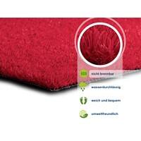Rasenteppich Casa Pura Premium Color Rot Polyethylen 1000 x 1000 mm