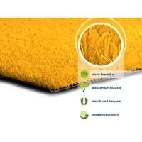 Rasenteppich Casa Pura Premium Color Gelb Polyethylen 1000 x 3000 mm