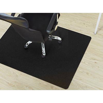 Bodenschutzmatte Floordirekt Pro Hartböden Schwarz Polypropylen 1200 x 1500 mm