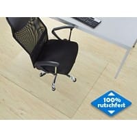 Bodenschutzmatte Hartböden Floordirekt Pro Neo Transparent Vinyl 1000 x 1200 mm