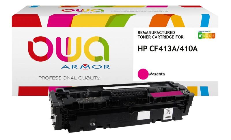 OWA 410A Kompatibel HP Tonerkartusche CF413A Magenta