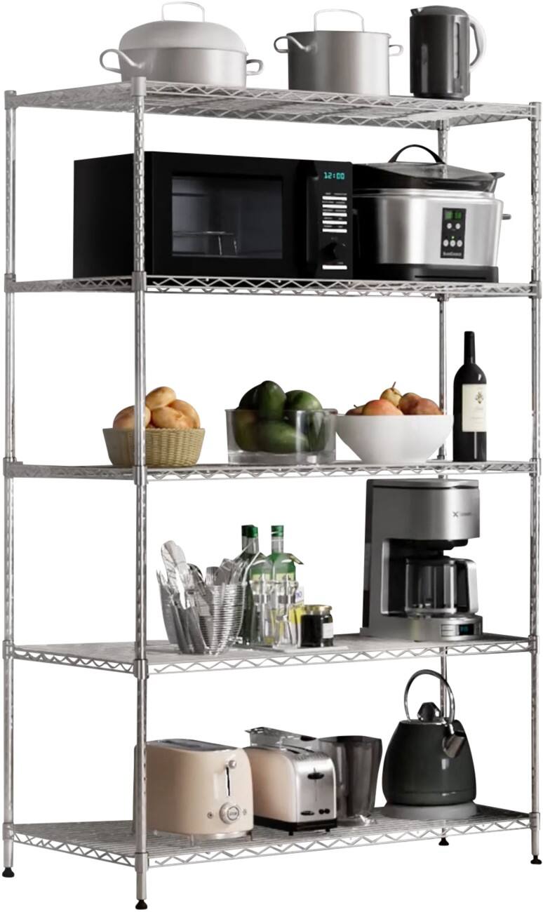 MAMMUT Allzweckregal Verzinkt 5 Fächer 900 x 600 x 2.000 mm