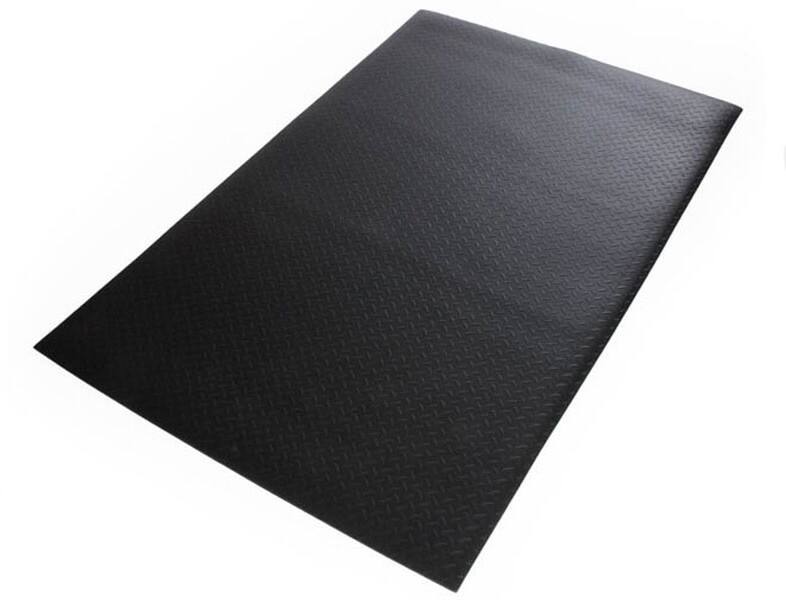 etm Anti-Ermüdungsmatte Dyna-Protect Diamond Schwarz 90 x 300 cm
