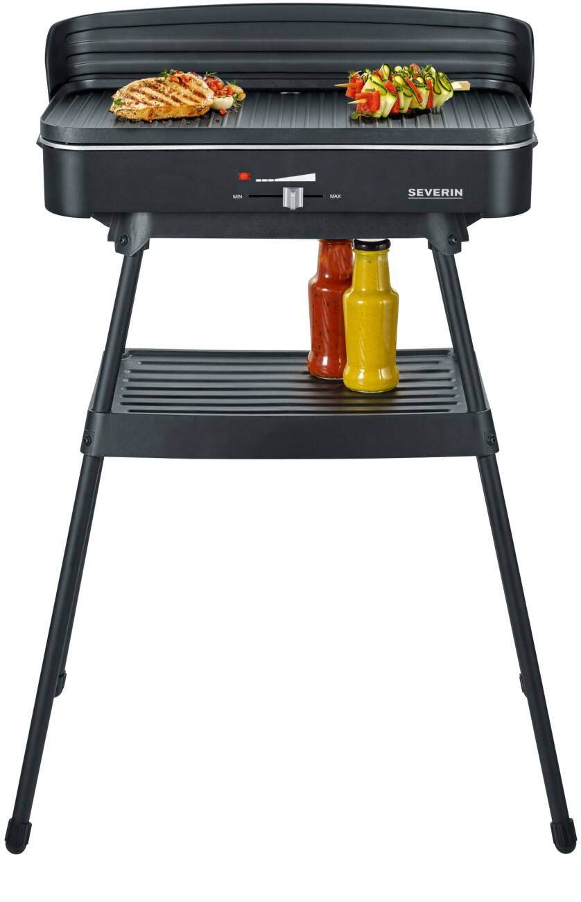 SEVERIN Elektrischer Grill PG 8533 Schwarz