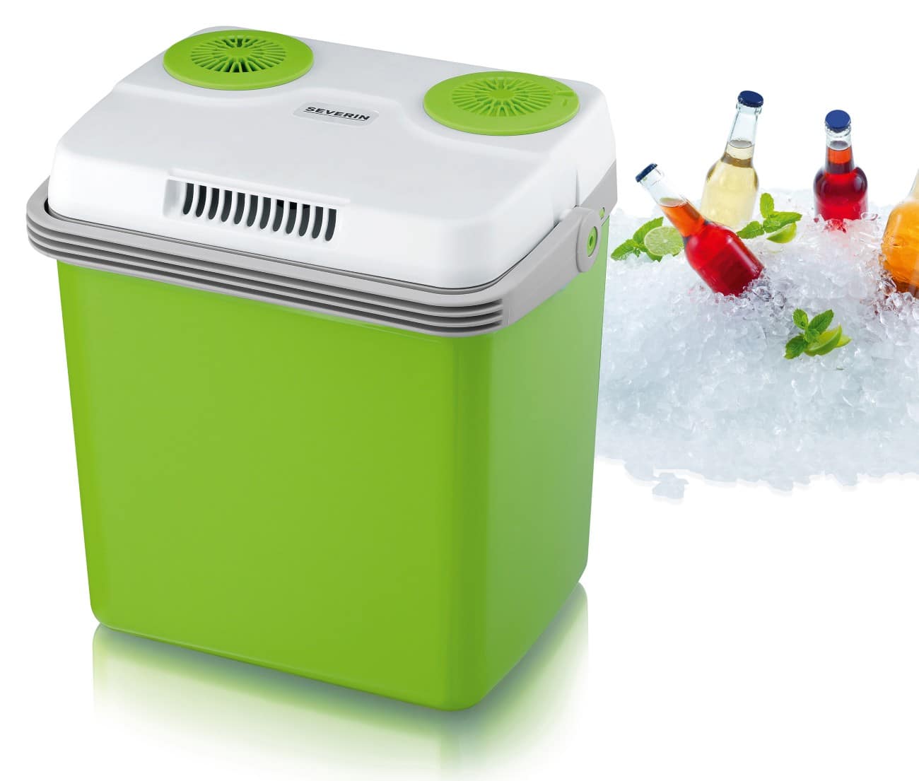 SEVERIN Elektrische Kühlbox KB 2918 20 L Grün, Grau