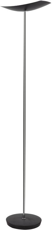 Alba Stehleuchte LED 25000H dimmbar Schwarz, Chrom