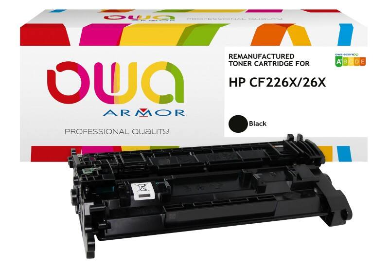 OWA 26X Kompatibel HP Tonerkartusche CF226X Schwarz