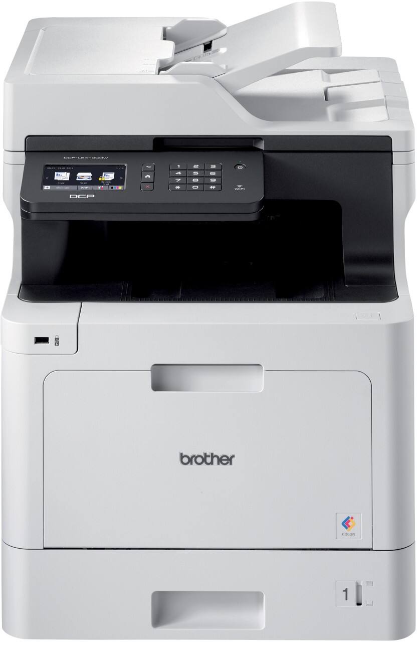 Brother Professional DCP-L8410CDA A4 Farblaserdrucker 3-in-1 mit kabelloser Druckfunktionen