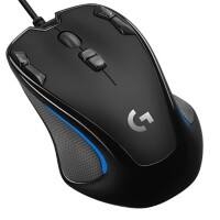 Logitech Kabelgebundene Optische Gaming-Maus Beidhändig G300s rechts- und linkshändig 9 Tasten USB