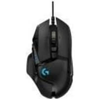 Logitech Kabelgebundene Optische Gaming-Maus für Rechtshänder G502 (Hero) 11 Tasten USB