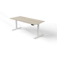 Move 3 - Steh-/Sitztisch 180x80x72-120 cm Ahorn