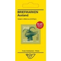 Post AG/Österreichische Post Briefmarken 2,21 € Österreich 4 Stück Tiroler Schützenhut Selbstklebend