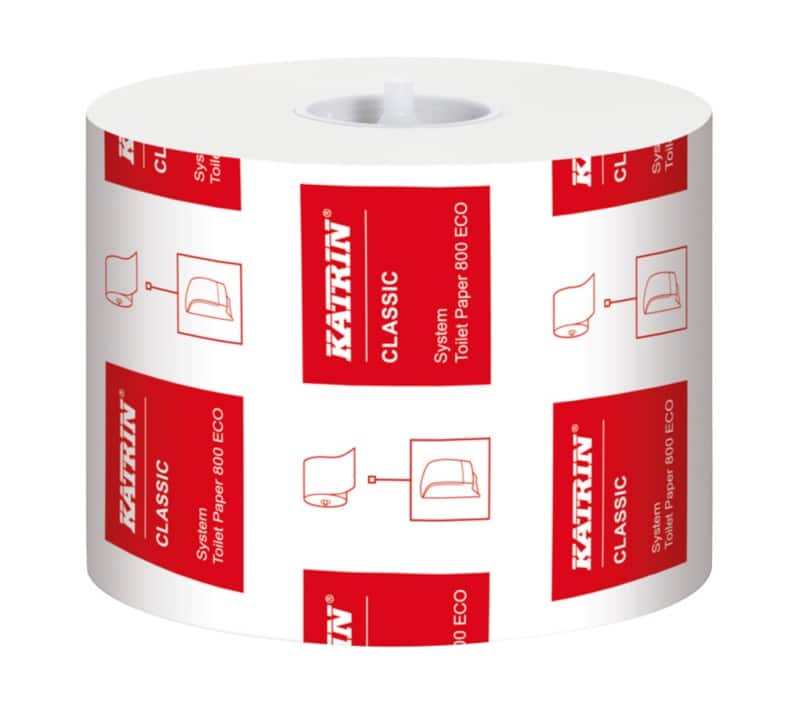 KATRIN Toilettenpapier Katrin Classic 2 Lagen Weiß 36 Rollen à 800 Blatt