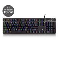 ewent Verkabelte Gaming Tastatur PL3350 Beleuchtet QWERTY USB-A 1.5m Kabel Schwarz