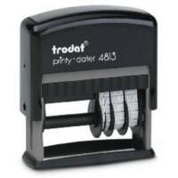 Trodat Date Stamp Printy 4813 Black 7.1 x 2.8 x 8.1 cm