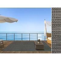 Outdoor-Teppich Casa Pura Genua Dunkelgrau Vinyl, Polyester 1800 x 2700 mm