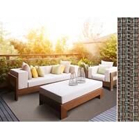 Outdoor-Teppich Casa Pura Modena Braun Vinyl, Polyester 900 x 1500 mm