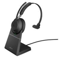 Jabra Evolve2 65 Kabellos Headset Bluetooth, USB Mit Mikrofon Mono Schwarz
