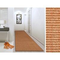 Sisal-Teppich Floordirekt STEP Sylt Rotbraun Sisal 660 x 2000 mm