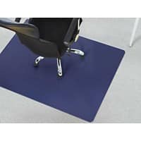 Bodenschutzmatte Teppich Floordirekt Pro Teppich Dunkelblau Polypropylen 750 x 1200 mm