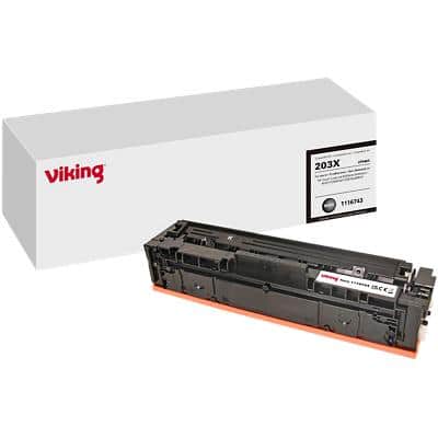 Viking 203X Kompatibel HP Tonerkartusche CF540X Schwarz