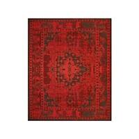 Casa Pura Teppich Vintage Polypropylen Rot 1700 mm x 1200 mm