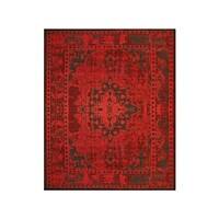 Casa Pura Teppich Vintage Polypropylen Rot 1700 mm x 1200 mm