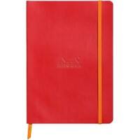 Rhodia Notizbuch DIN A5 Liniert Rot Nicht perforiert 160 Seiten 80 Blatt